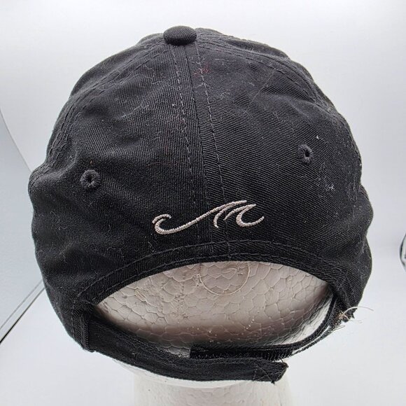 Mandalay Bay Las Vegas Adults Black Orange Hat Cap Casual Outdoors Adjustable - Picture 3 of 9